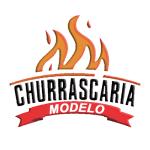 logo modelo contorno branco